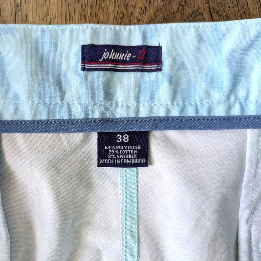 johnnie-O No Man Left Behind Camo Hybrid Shorts Sz 38 - Picture 6 of 6